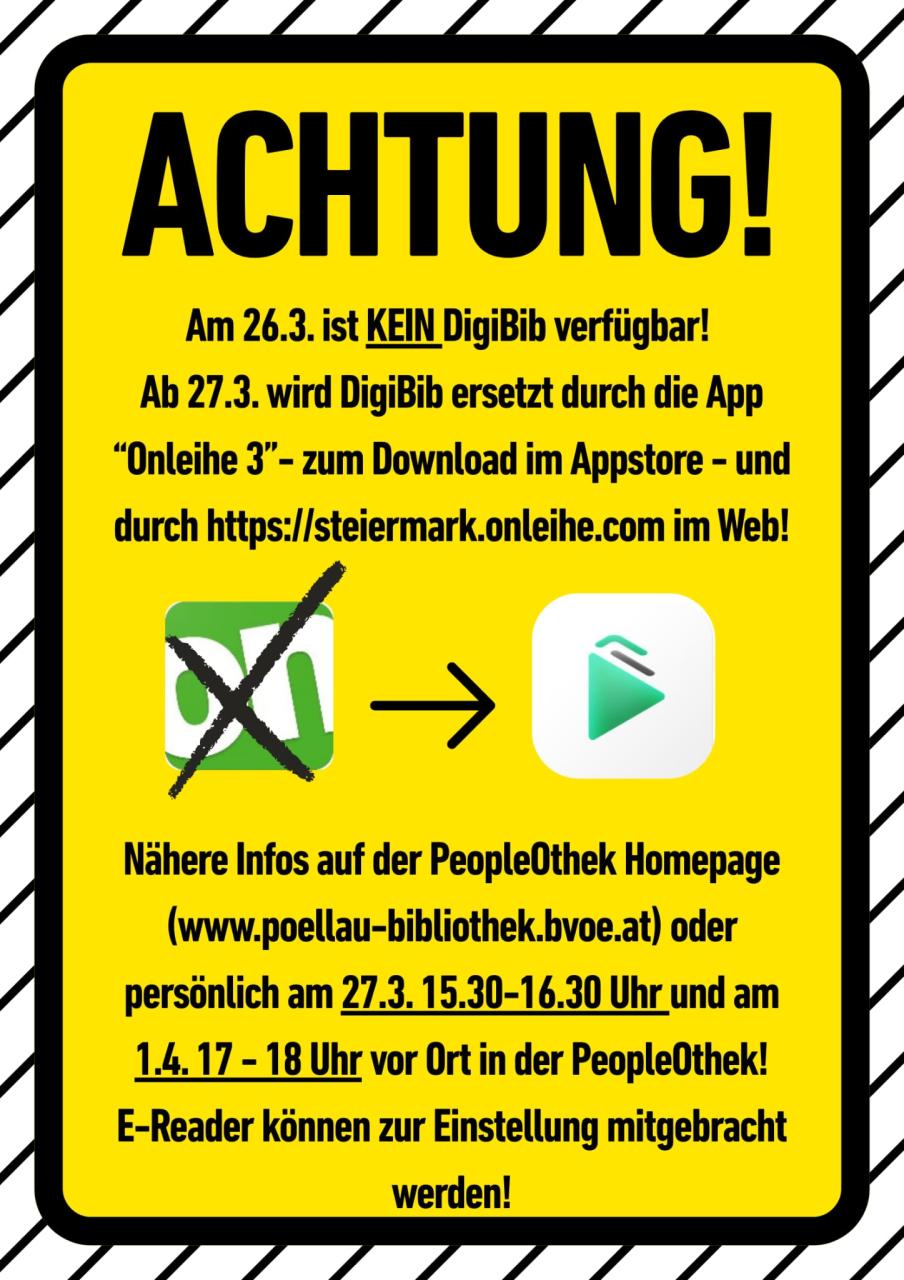 Digibib zu Onleihe 27.03.2026