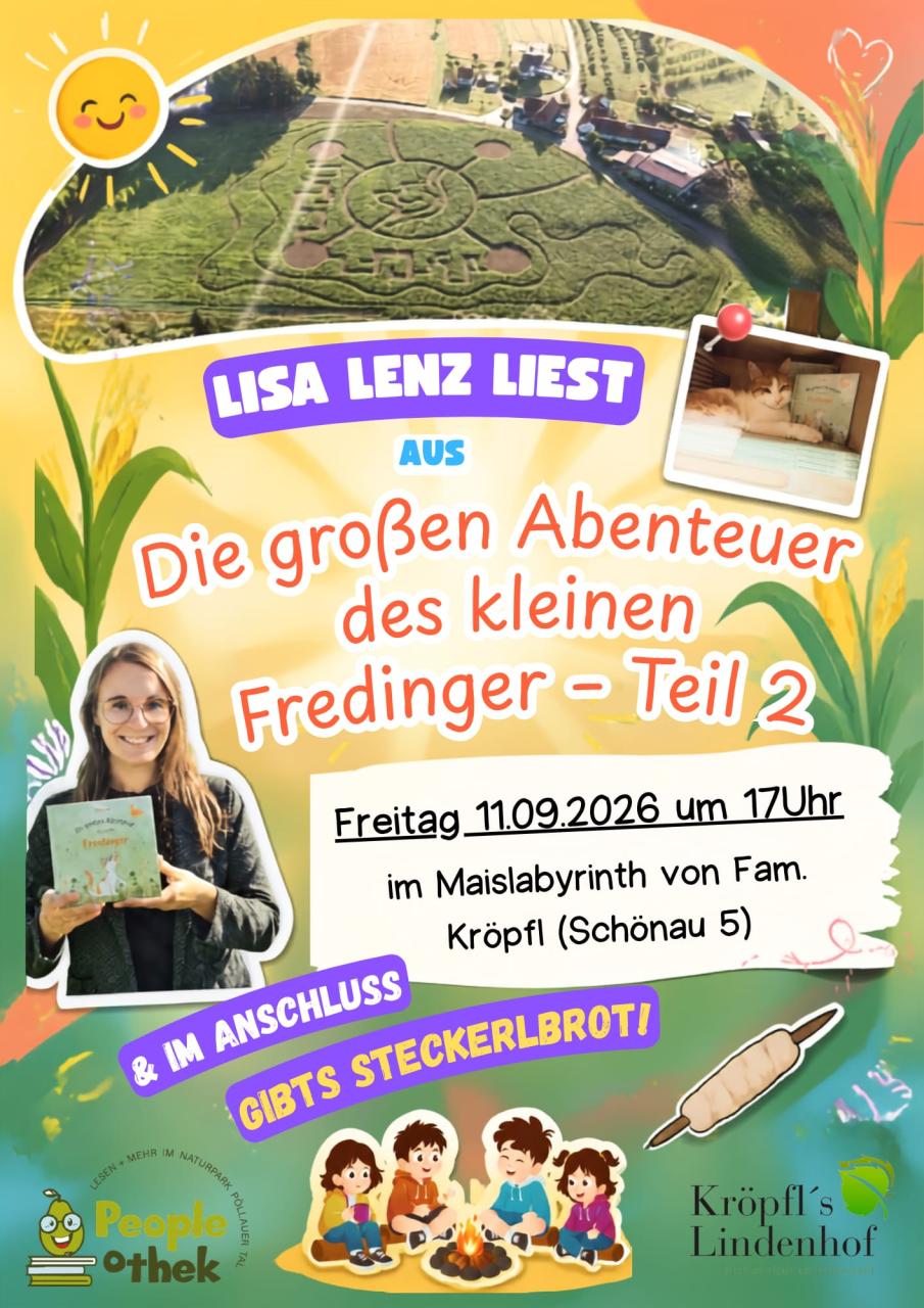Lesung im Maislabyrinth 11.09.2026